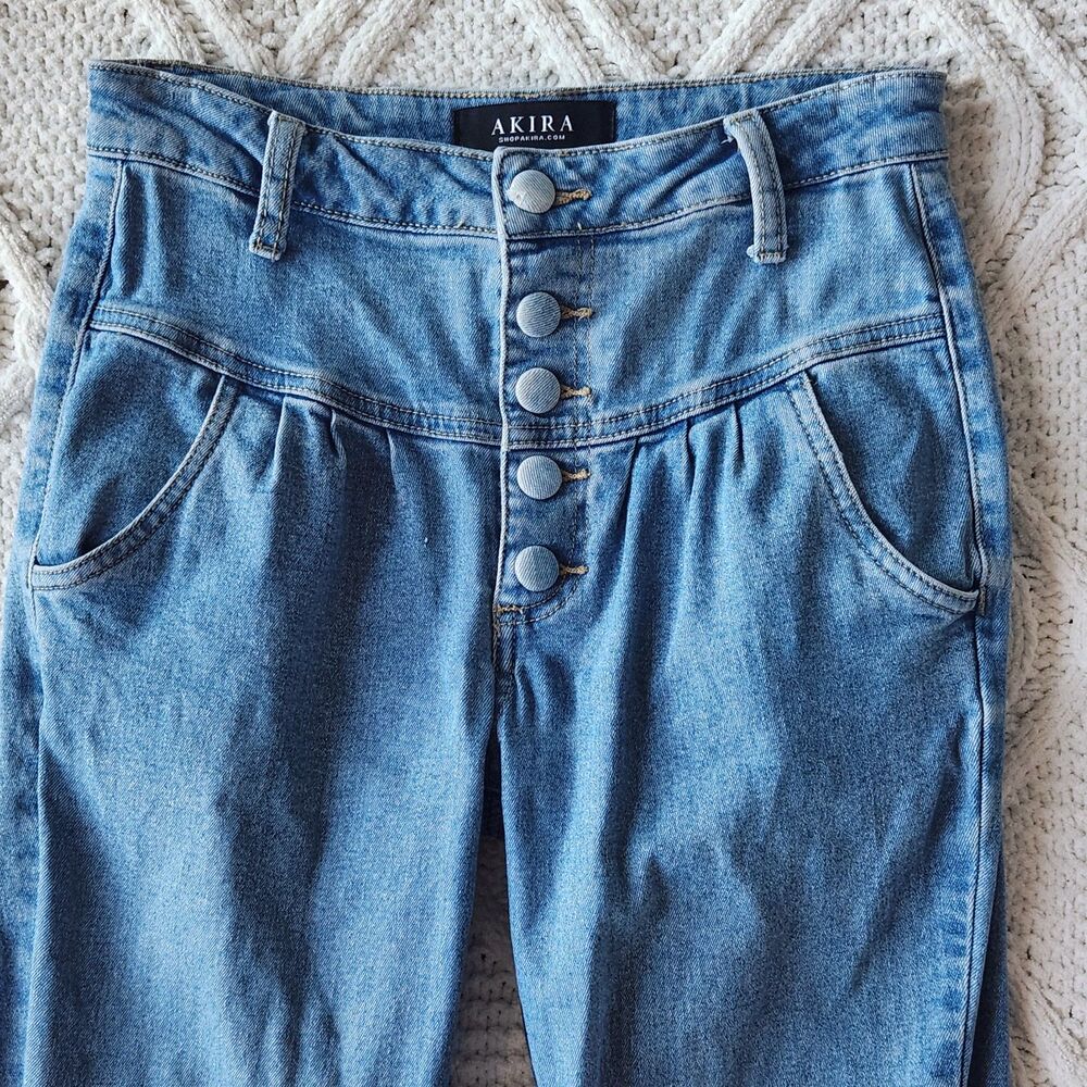 Akira Roxanne High Waist Slim Ankle Jeans Size 3